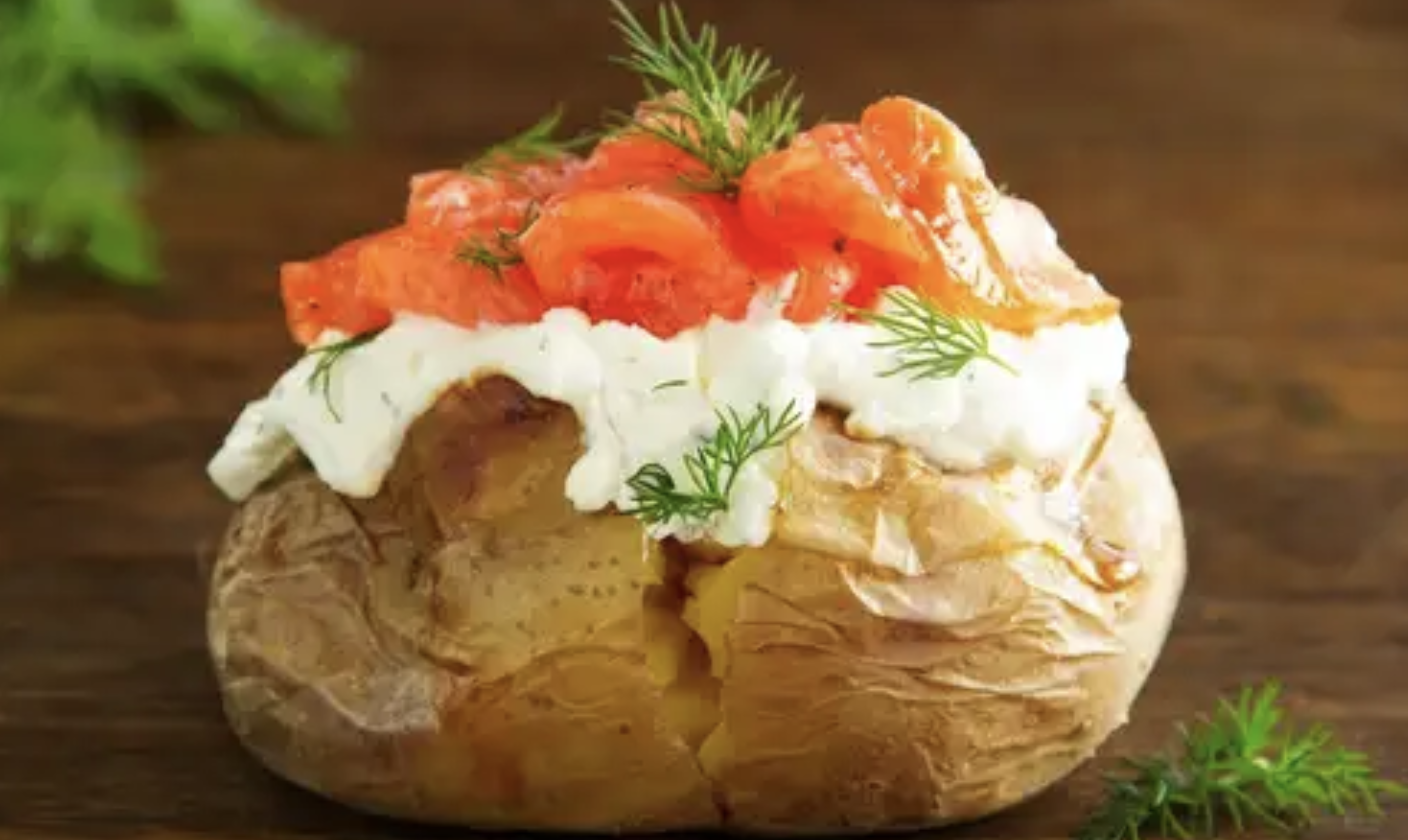 Patata al salmón