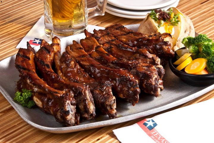 Costillas de cerdo a la BBQ